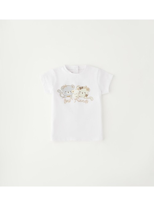 T-shirt idomini neonata