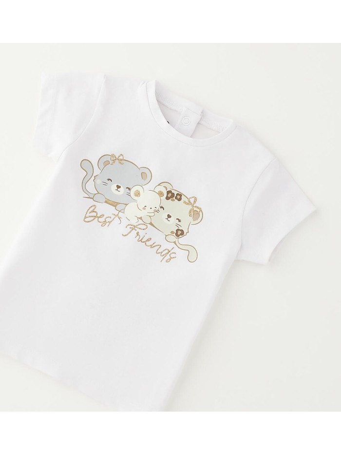 T-shirt idomini neonata