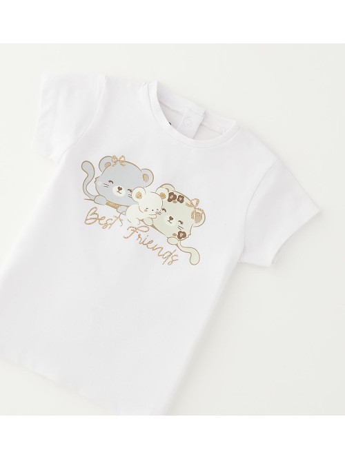 T-shirt idomini neonata