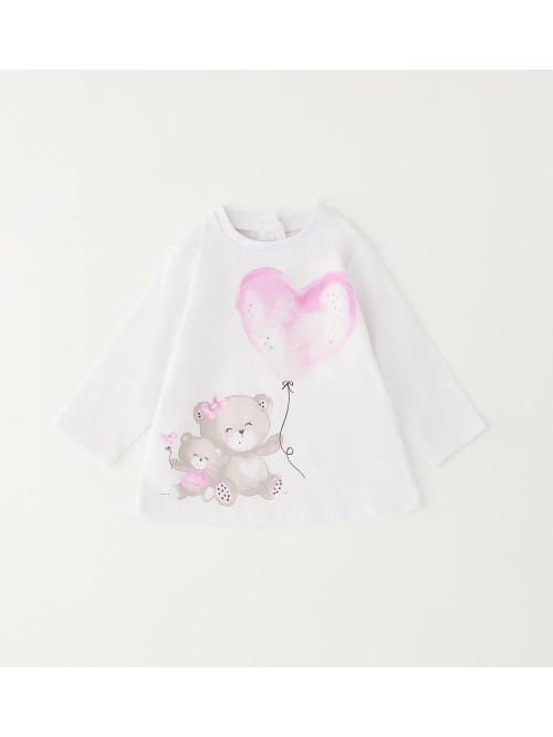 Maglietta  ml idomini neonata