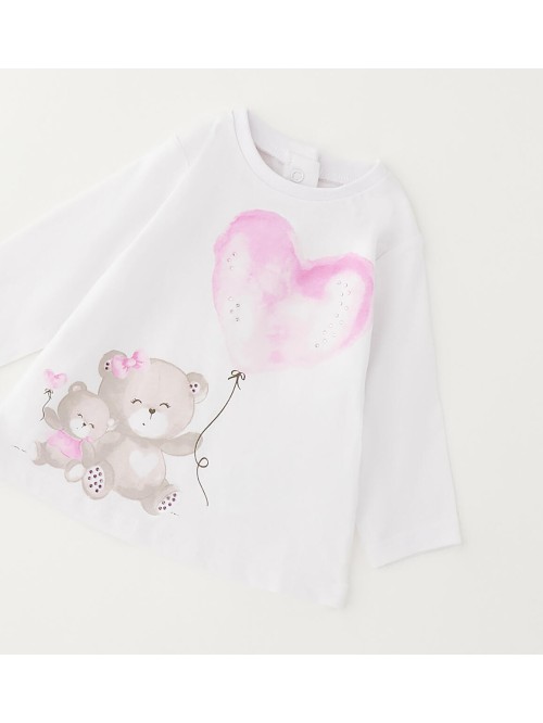 Maglietta  ml idomini neonata