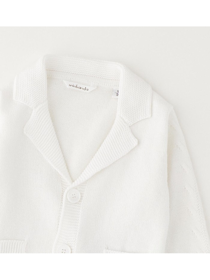 Cardigan minibanda neonato