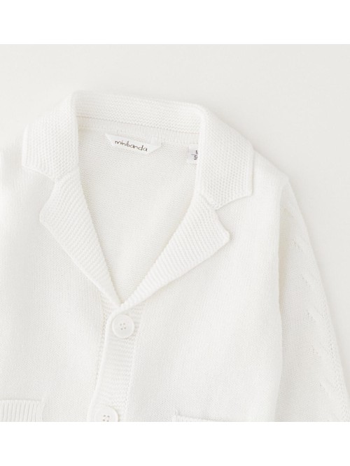 Cardigan minibanda neonato