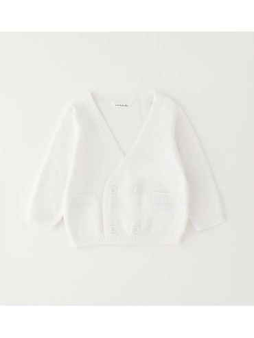 Cardigan minibanda neonato