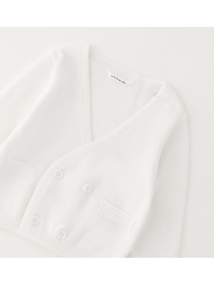 Cardigan minibanda neonato