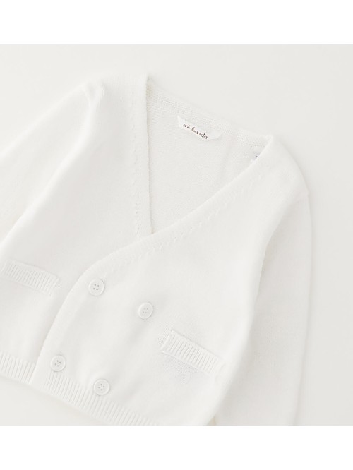 Cardigan minibanda neonato