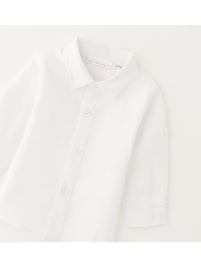 Camicia ml minibanda neonato