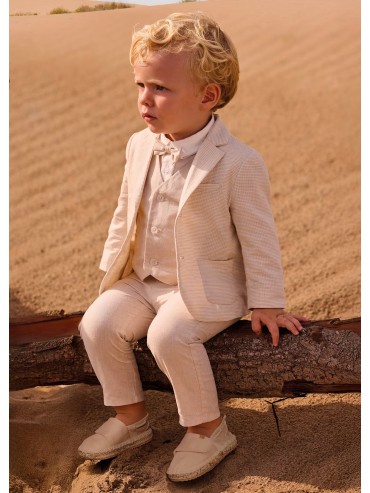 Pant lungo lino mayoral baby bimbo