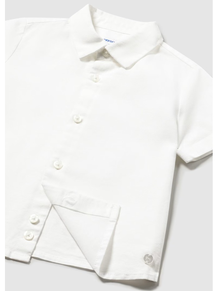 Camicia lino mayoral baby bimbo