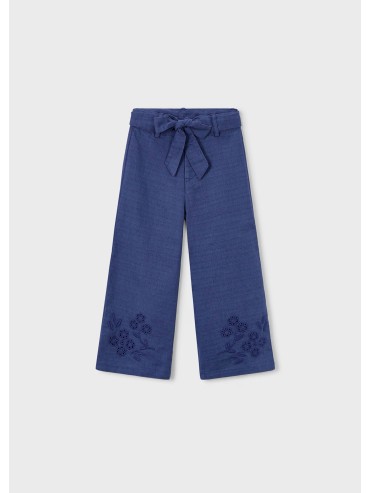 Pant lungo ricamo mayoral bimba