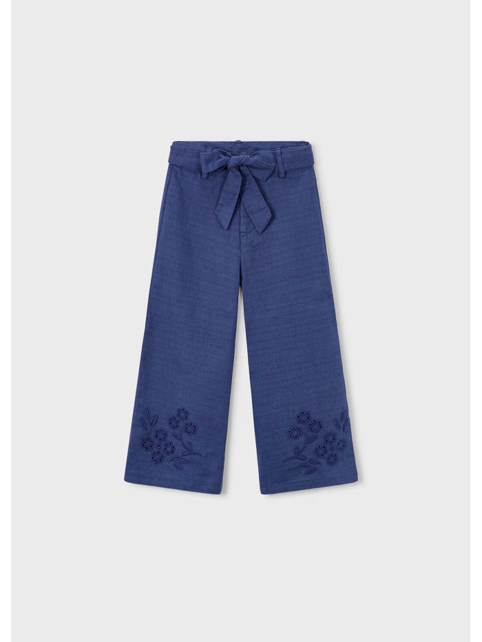 Pant lungo ricamo mayoral bimba