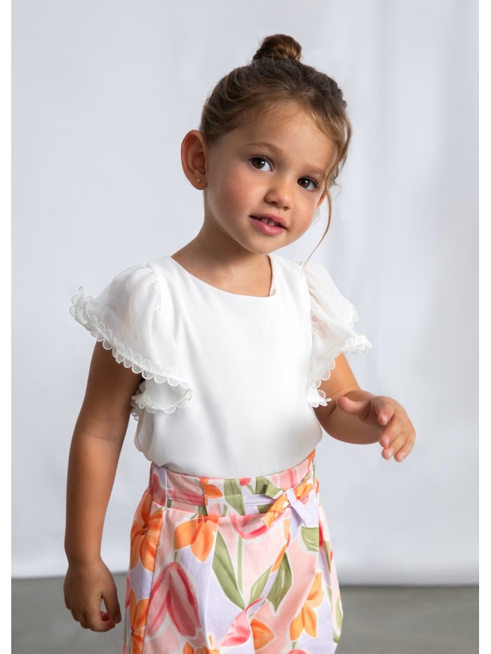 Blusa chiffon mayoral bimba