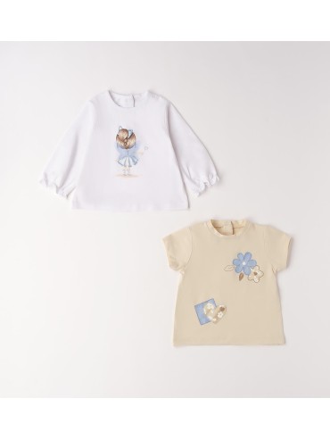Maglietta shirt idomini neonata