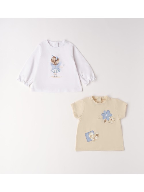 Maglietta shirt idomini neonata