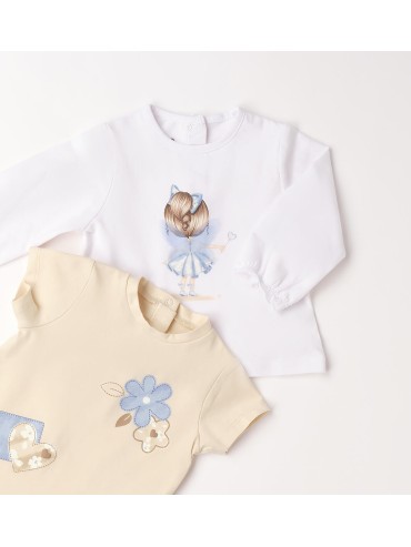 Maglietta shirt idomini neonata 2