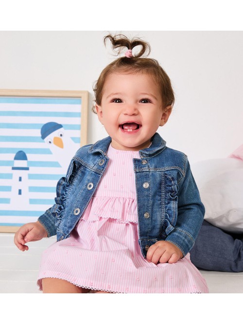 Giubbino jeans idomini neonata