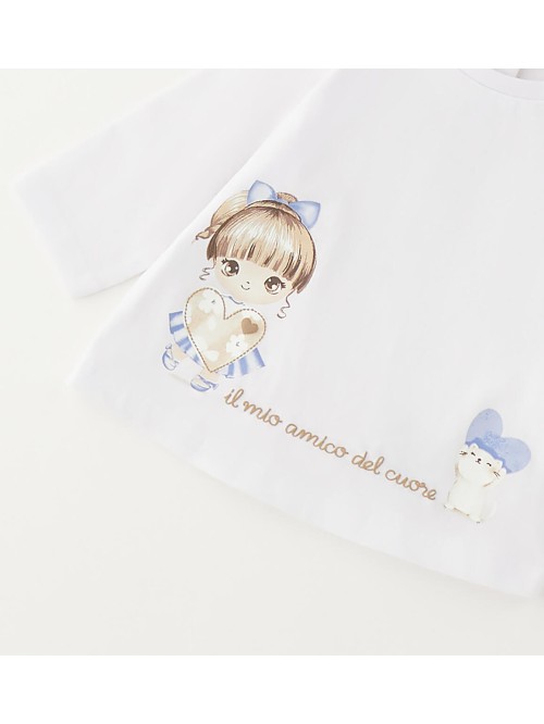 Maglietta ml idomini neonata