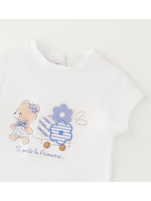 T-shirt minibanda neonata