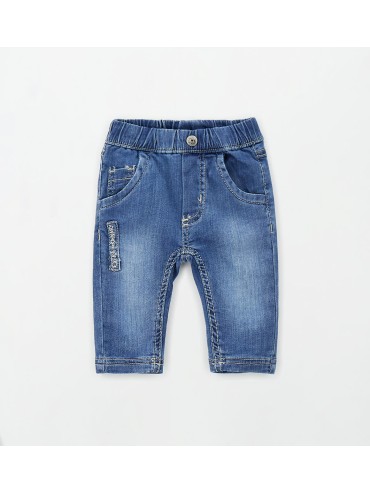 Pant denim idomini neonato