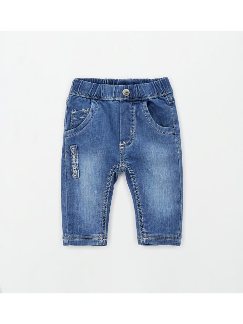 Pant denim idomini neonato