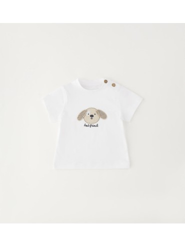 T-shirt idomini neonato