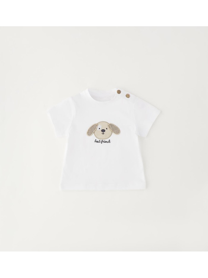 T-shirt idomini neonato