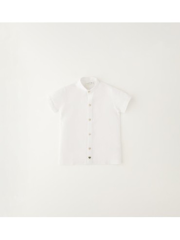 Camicia mm in lino idomini neonato 2