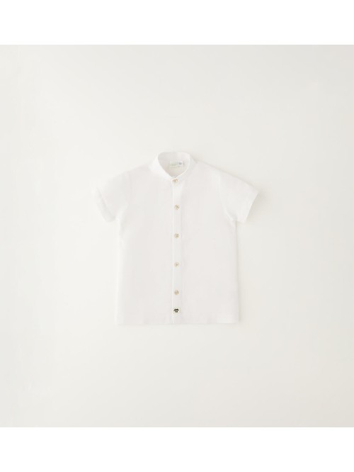 Camicia mm in lino idomini neonato