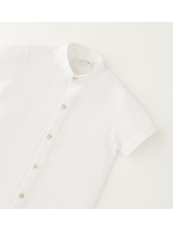 Camicia mm in lino idomini neonato