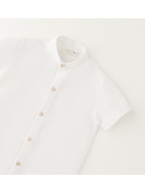 Camicia mm in lino idomini neonato