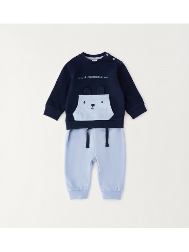 Tuta jogging idomini neonato