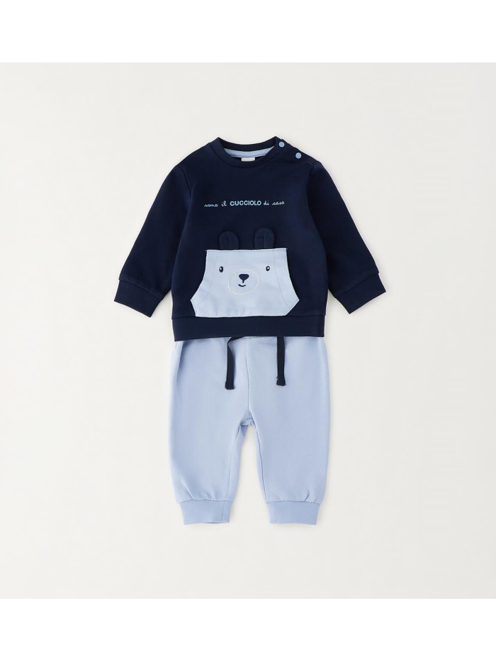 Tuta jogging idomini neonato