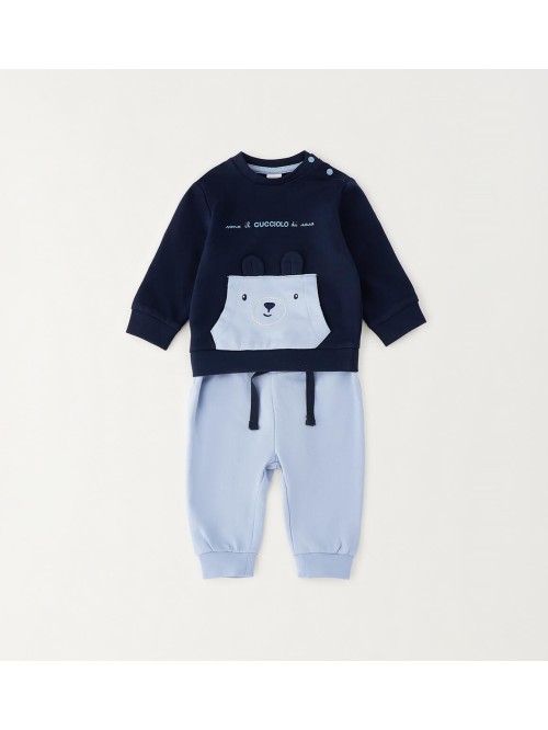 Tuta jogging idomini neonato