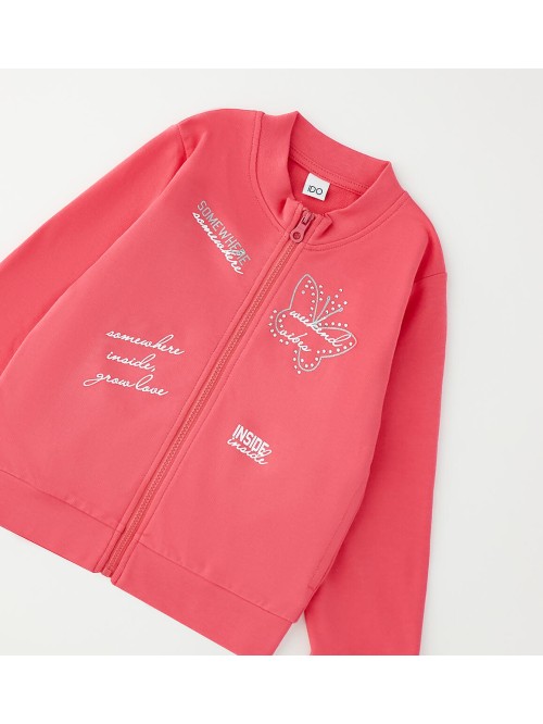 Felpa aperta zip ido baby e bimba