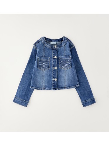 Giubbino jeans sarabanda bimba