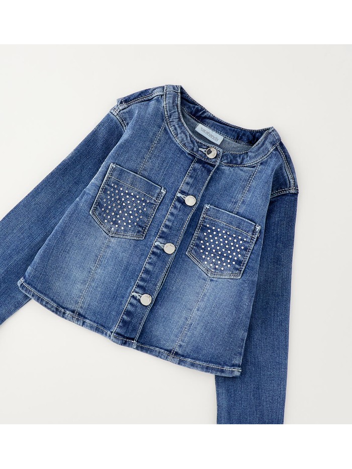 Giubbino jeans sarabanda bimba