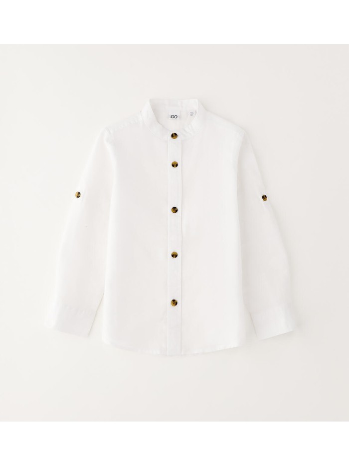 Camicia ml in lino ido baby e bimbo