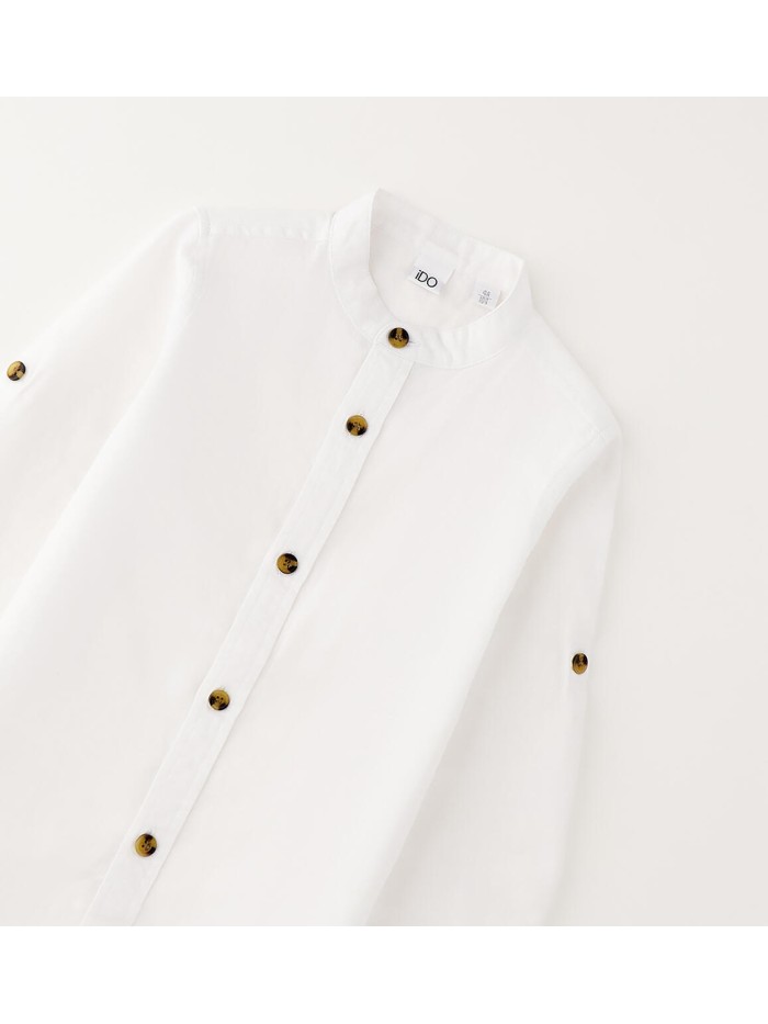 Camicia ml in lino ido baby e bimbo