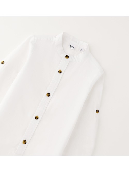 Camicia ml in lino ido baby e bimbo