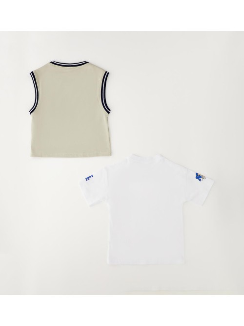 T-shirt 2pz ido babny e bimbo