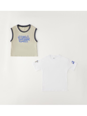 T-shirt 2pz ido babny e bimbo 2