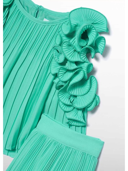 Completo pant  chiffon plisse'abel & lula bimba