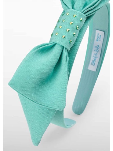 Cerchietto fiocco crepe abel & lula 2