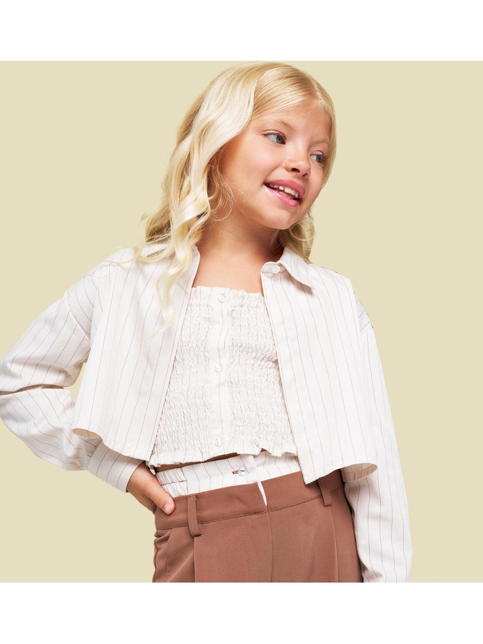 Camicia+top sarabanda girl