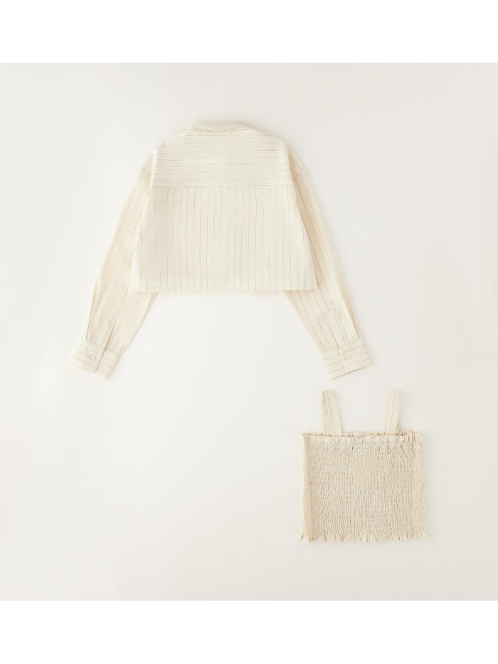 Camicia+top sarabanda girl