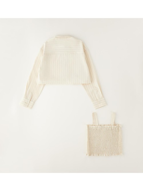 Camicia+top sarabanda girl