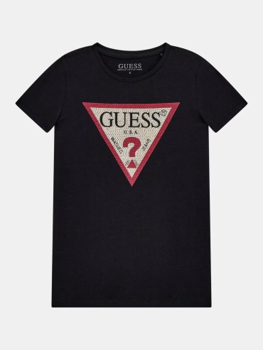 T-shirt logo guess? girl 2