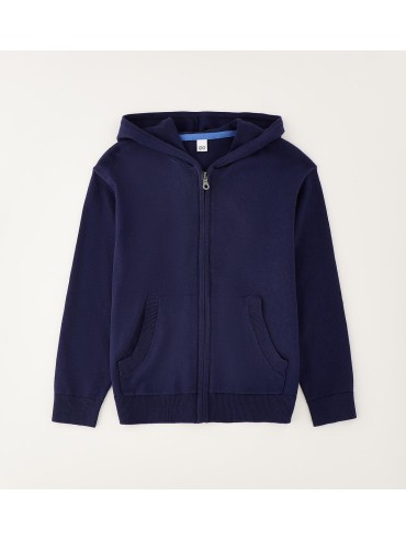 Felpa aperta zip ido junior