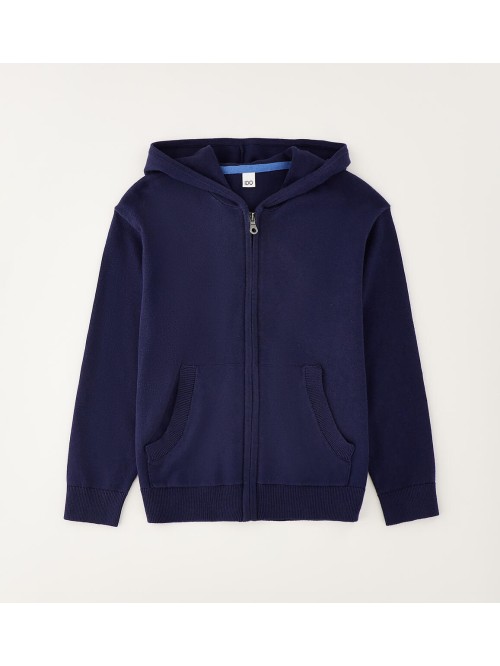 Felpa aperta zip ido junior