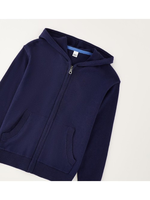 Felpa aperta zip ido junior